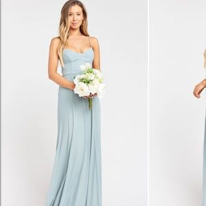 Show me your MUMU Godshaw Goddess Gown Dress